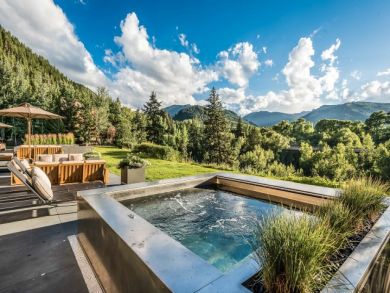 Aspen Luxury Mountain Vacation Rental  Home with A Pool Wow